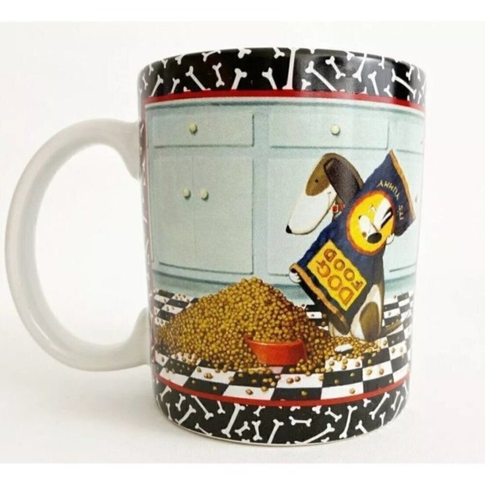 Dog Lovers Coffee cup " D is for Dog" 12 oz Mug Ned Young 0501082 Lang companies